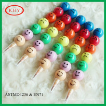 2016 hot selling non-toxic colorful multistage cute crayon